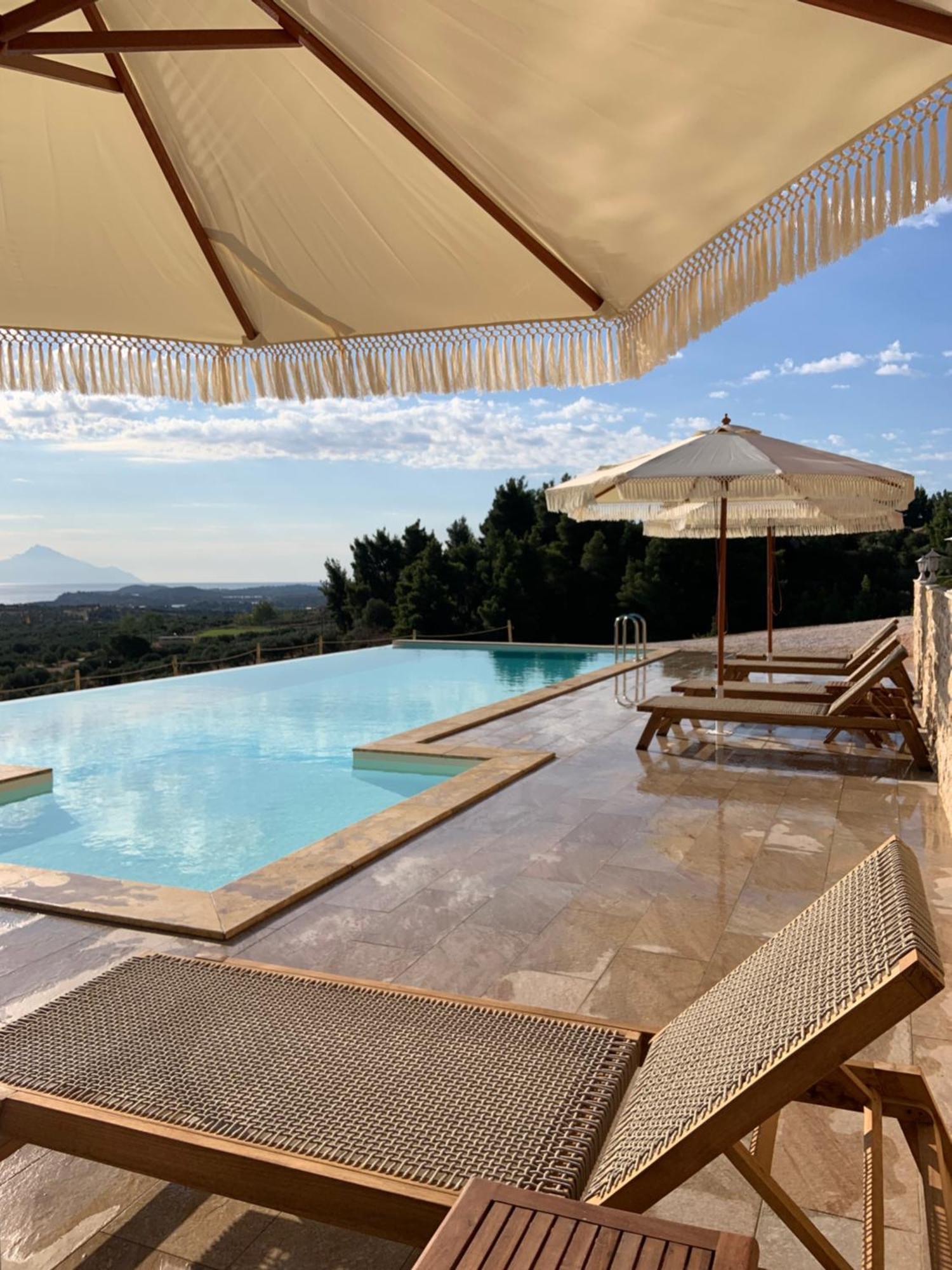 St Nikola Panoramic Suites Halkidiki Agios Nikolaos  Exteriör bild