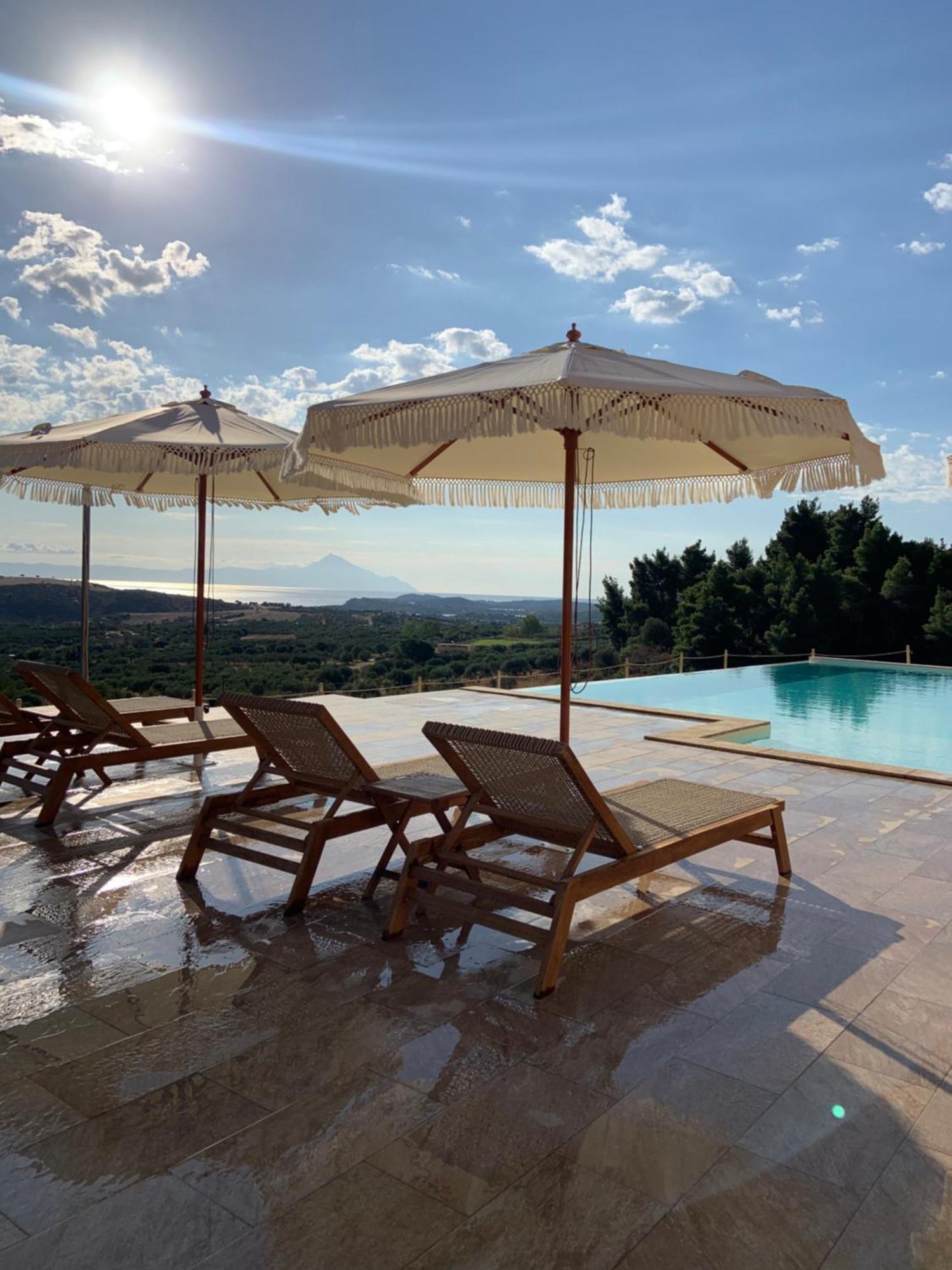 St Nikola Panoramic Suites Halkidiki Agios Nikolaos  Exteriör bild