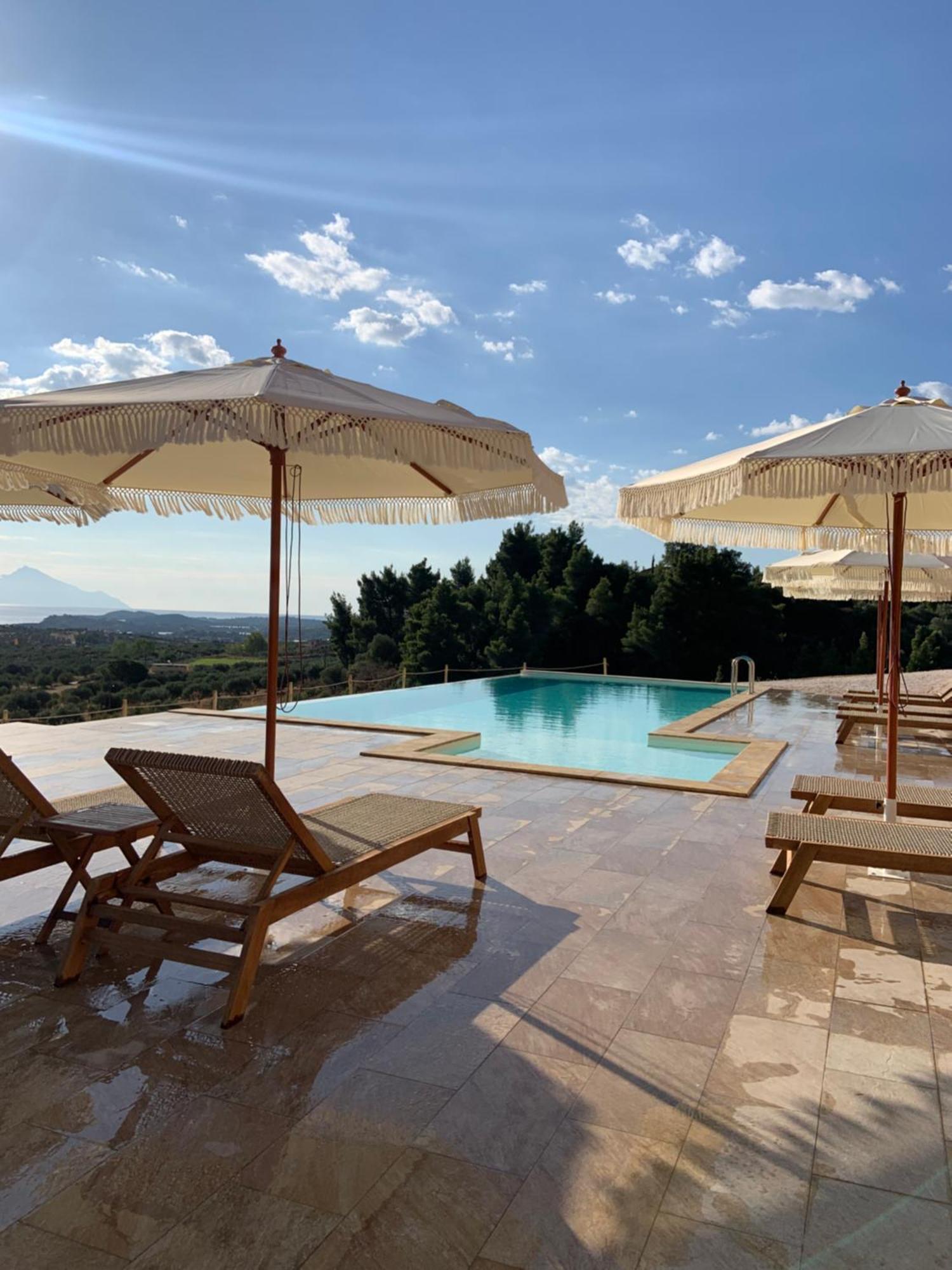 St Nikola Panoramic Suites Halkidiki Agios Nikolaos  Exteriör bild