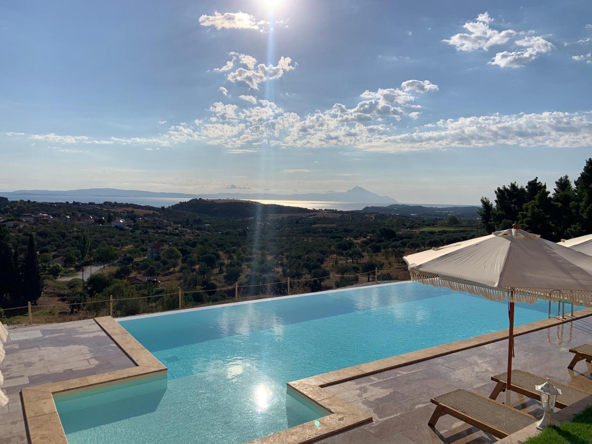 St Nikola Panoramic Suites Halkidiki Agios Nikolaos  Exteriör bild